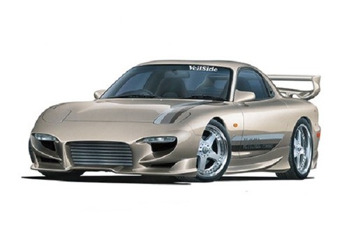 Aoshima 065754 mazda rx - 065754,