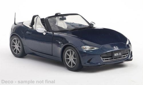 White box mazda mx 5 - white, 1:24
