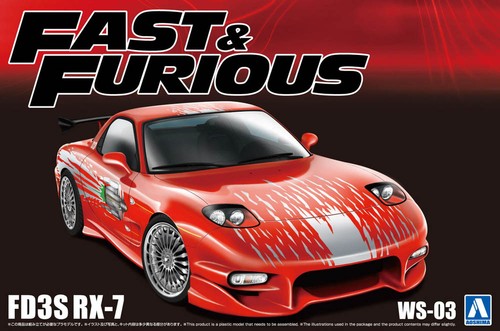 Mazda fd3s fast furious - fast, &