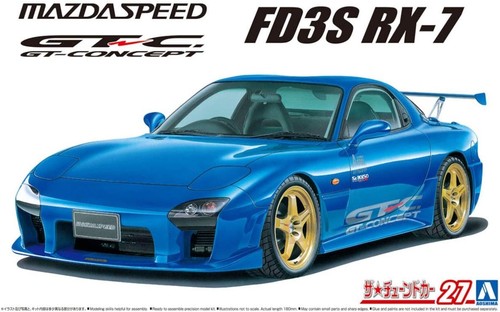 Aoshima mazda 7 fd3s - mazda,